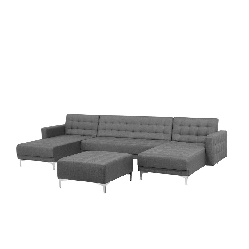 Finnegan 5 Seater Sofa Bed, Grey