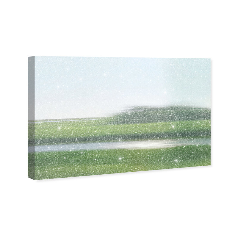Velocity Meadow II Print by Oliver Gal, 10"H x 15"W, Gallery Wrapped