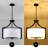 6 - Light Dimmable Drum Chandelier-439146174