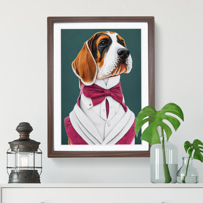 Regal Dog - Framed Print