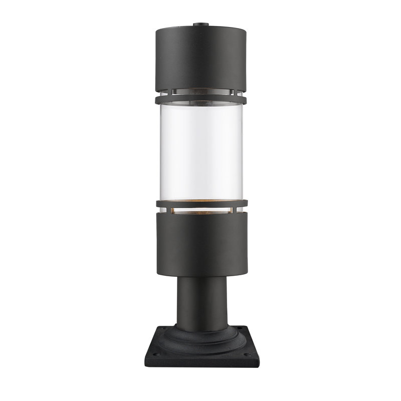 Luminaire d'extérieur à 1 lumière Baniya, Noir