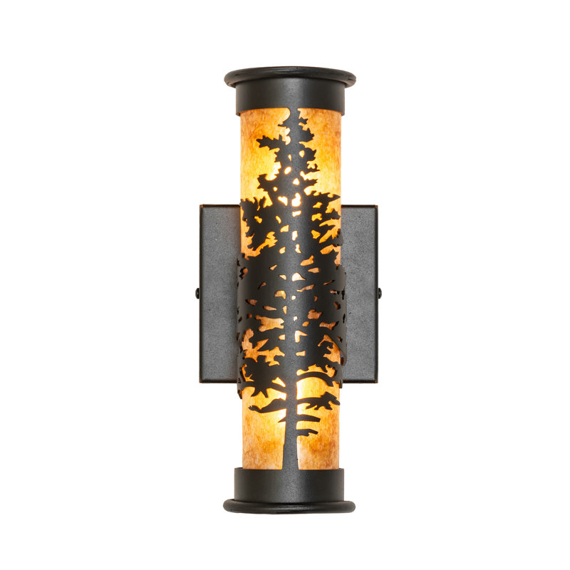 2 - Light Flush Mounted Sconce