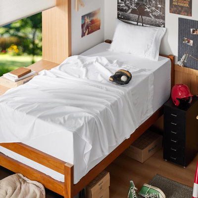 Essential Bedsure Deep Pocket Sheets Set- Fits Mattresses Up to 21 Inches Thick Moisture Wicking, Soft & Cooling Bedsheet & Pillowcases, Easy & Secure Fit