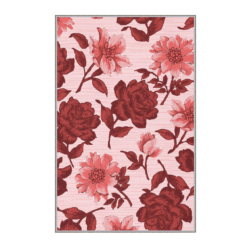 Antibacterial Hall Carpet, 3D Digital Printed, 3.3 x 9.8 Feet | 100% Polyester, 0.3 in Pile Height, PVC Non-Slip Underside | Machine Washable, Durable, Non-Slip Design for Modern Entryways & Living Spaces