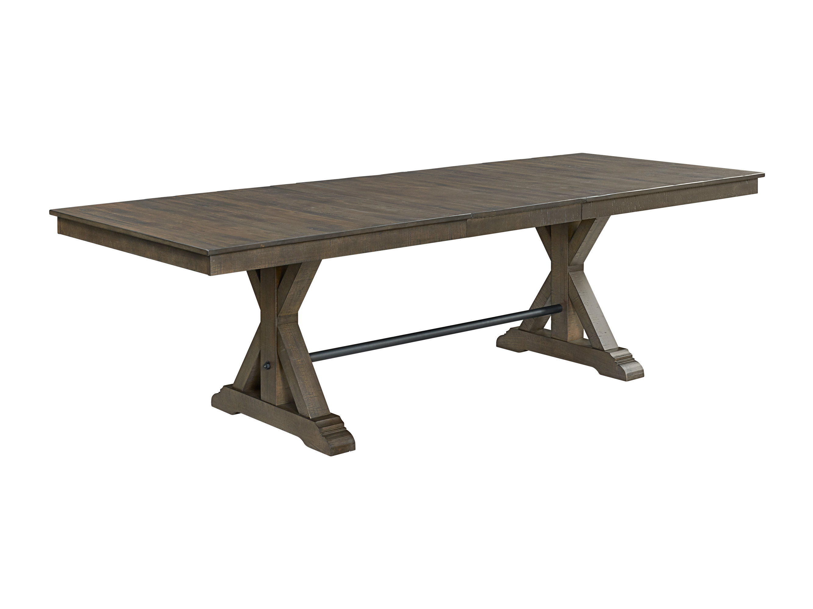 Rosalind Wheeler Cubillos Extendable Acacia Solid Wood Dining Table ...