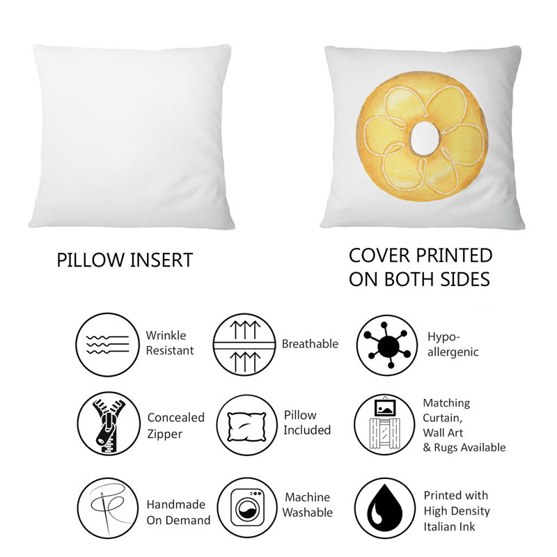 Coussin Yellow