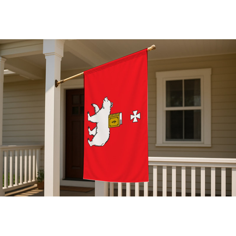 Drapeau de la ville de Perm - drapeau extérieur