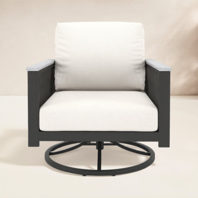 Townsend Sunbrella® Swivel Patio Rocking Chair