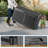 100 Gallon Resin Outdoor Storage Box Waterproof Deck Box w/ Lockable Lid & Wheels-116269383