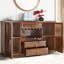 Nouveau buffet en bois massif de style chinois