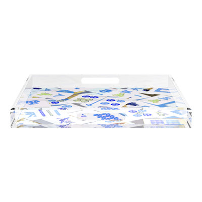 Mahjong Acrylic Decorative Tray