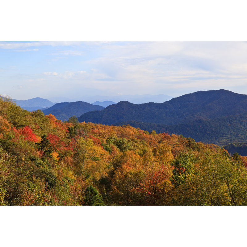 North Carolina Mountains - Photographie sur toile tendue, H 32 po x l 48 po