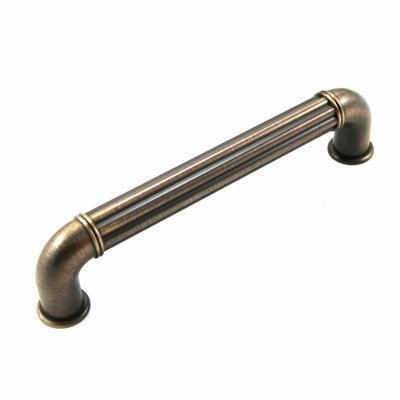 Corcoran 5" Center to Center Bar Pull with Lined Center