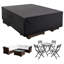 Housse imperméable rectangulaire pour l'extérieur pour canapé modulaire
