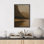 Plage, paysage mural, impression sur toile encadrée, décoration murale de chambre à coucher