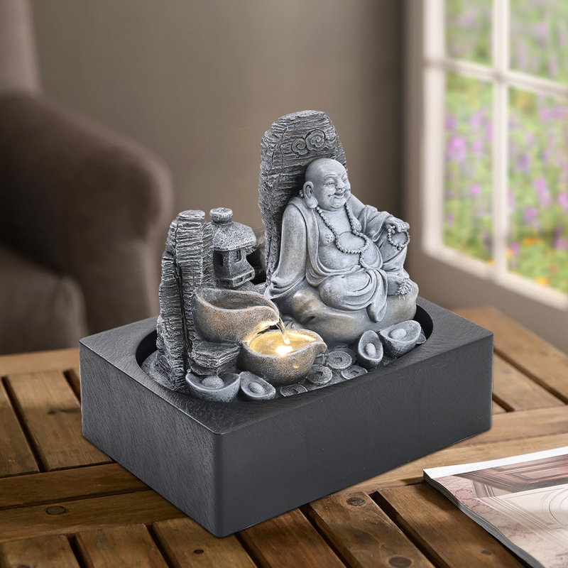 Beurket Indoor Sculptural Fountain with Lights