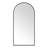 Black Metal Framed Arched Wall Mirror Bathroom/Vanity Mirror-395138767