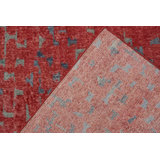 Distressed Homage Handmade Kilim Wool Geometric Area Rug