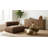 Bale Chenille Fabric Upholstered Modular Armless Chair-131642353