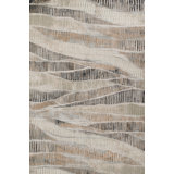 Tapis gris abstrait Foundry Select Genevieve 1 pi 10 po x 2 pi 10 po