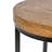 Brayton 18" Round Wood End Table Light Brown