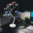 36 LED RGB Colour Changing Bonsai Light Fairy Tree Lamp USB Battery Operated Remote Control 16 Colour DIY Branches Artificial Tree With Timer(Crack Ball)