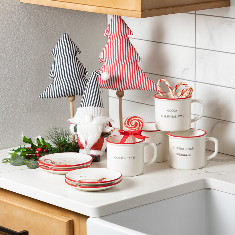 Ensemble de 4 tasses Holiday