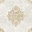 Lustre Metallic 3D Embossed Damask Wallpaper Roll-1780375202