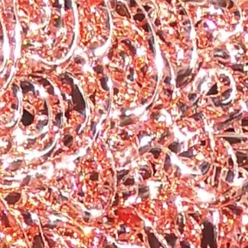 Table basse moderne en verre trempé Dieu, Rose Gossamer