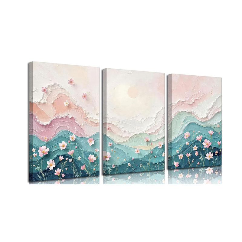 3 Piece Wrapped Canvas Print