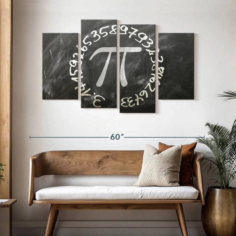 Keiri Pi Math, 32" H x 52" W