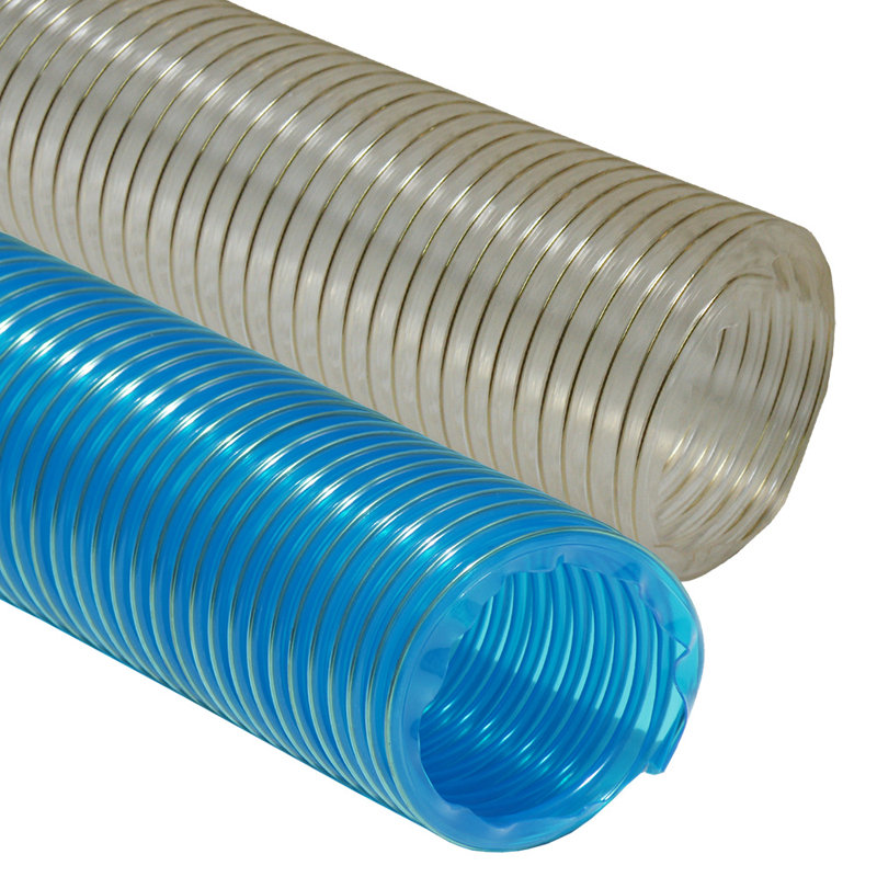 Rubber-Cal XPV 708 - PV Flexible Duct - Clear, 1.25" H x 1.25" W x 60" D