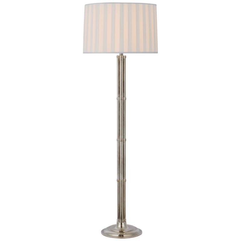 Downing Floor Lamp, Butler's Silver