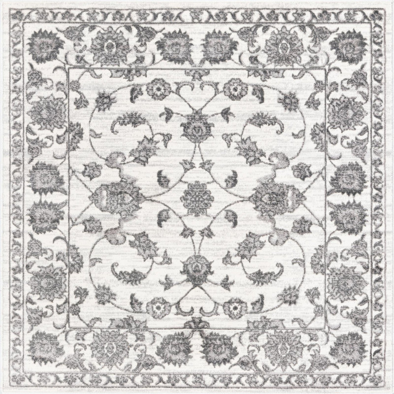 Emmersen Oriental Indoor Rug, Square 5'3"