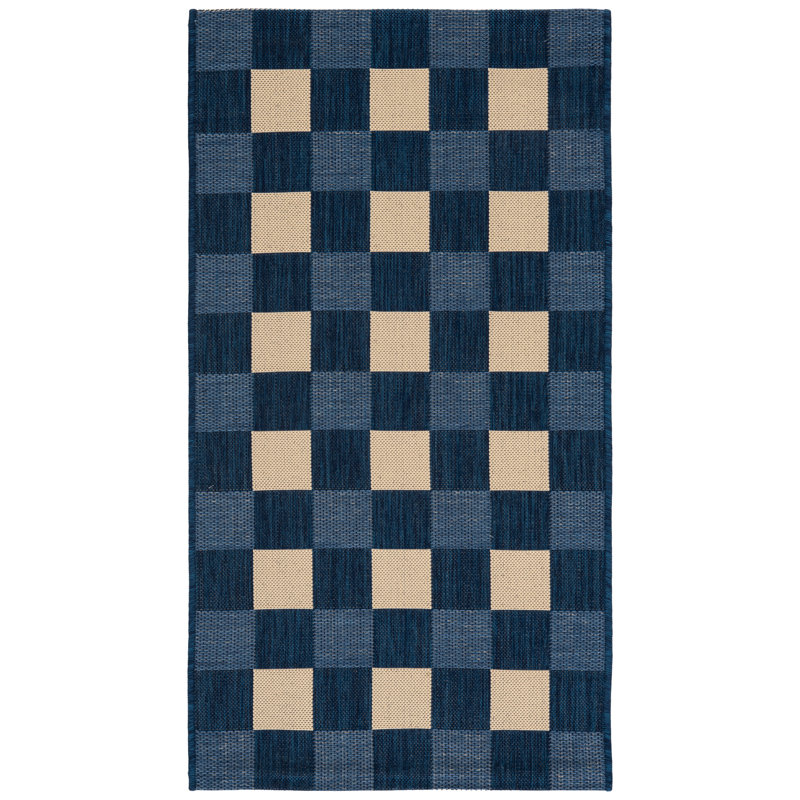 Tapis intérieur / extérieur Courtyard 6443, Rectangle 2 pi 7 po x 5 pi