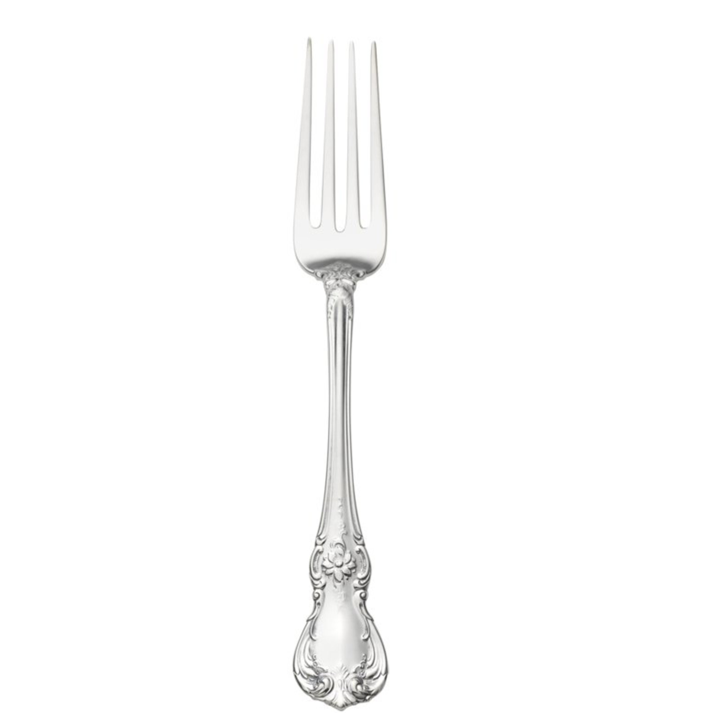 Towle Old Master Sterling Silver Dinner Fork 7 3/4" - Post-1940 Flatware - Excellent Condition