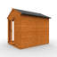 8x6w TigerFlex® Shiplap Apex Full Pane Summerhouse