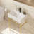Bathroom Console Sink With Overflow