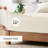 All Season Twin Xl 3Pcs Sheet Of Cotton Blend Knit - Soft As Your Sleep Tee, Absorbs In Hot Weather, Warm Cold Fitted For 16" Mattress, Comes With 1 Flat, And Pillowcase, Machine Wash Low Dry Comfort-125950424-125950426