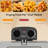 WHALL 5 L Deep Fryer with 3 Baskets,21 Cups Oil Capacity-120245933