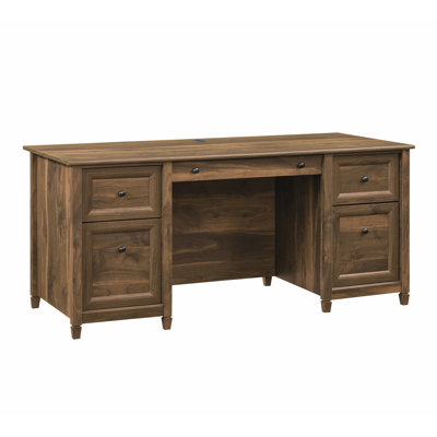 Damian Executive Desk, Grand Walnut finish