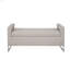 Banc de rangement à fermeture douce