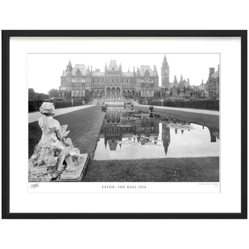 Eaton, The Hall 1914 by Francis Frith - Single Picture Frame Print, 60cm H x 80cm W x 2.3cm D