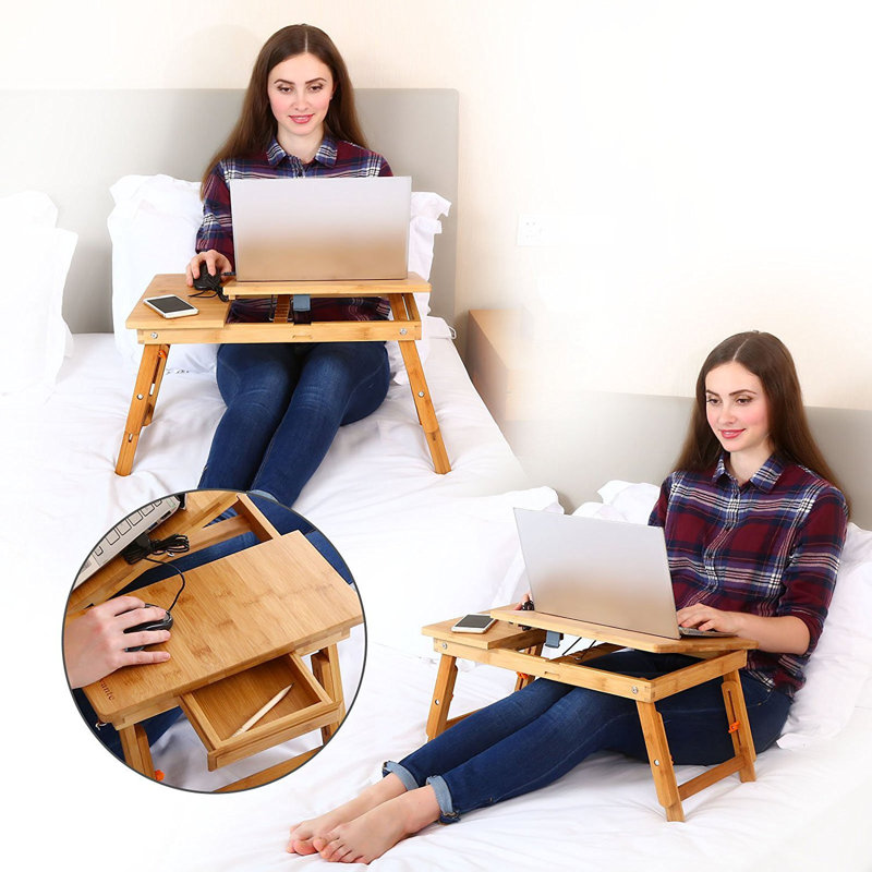 Plateau de bureau pour ordinateur portable