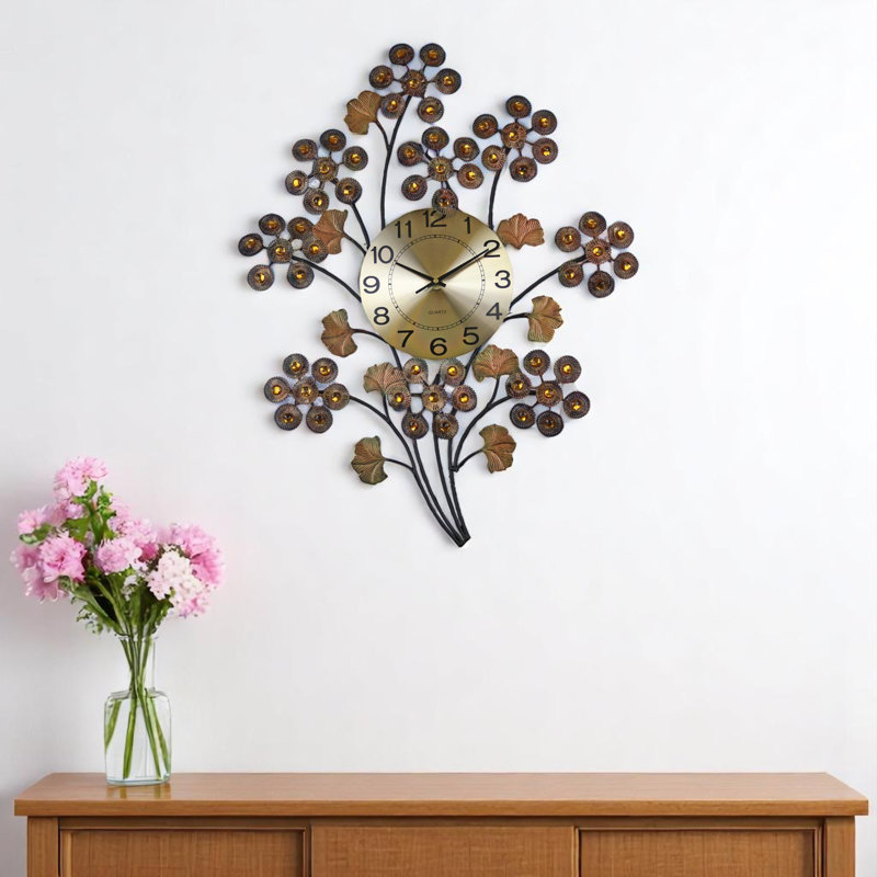 Horloge murale 22 po Gingko
