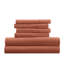 Ensemble de draps pour lit en microfibre brossée de 6 pièces Simply Soft-24746561-72950146
