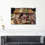 Mystic Nativity, Detail, 1500 Abstract Contemporary Animal Wall Art Print by Sandro Botticelli - Wrapped Canvas Print-925597218