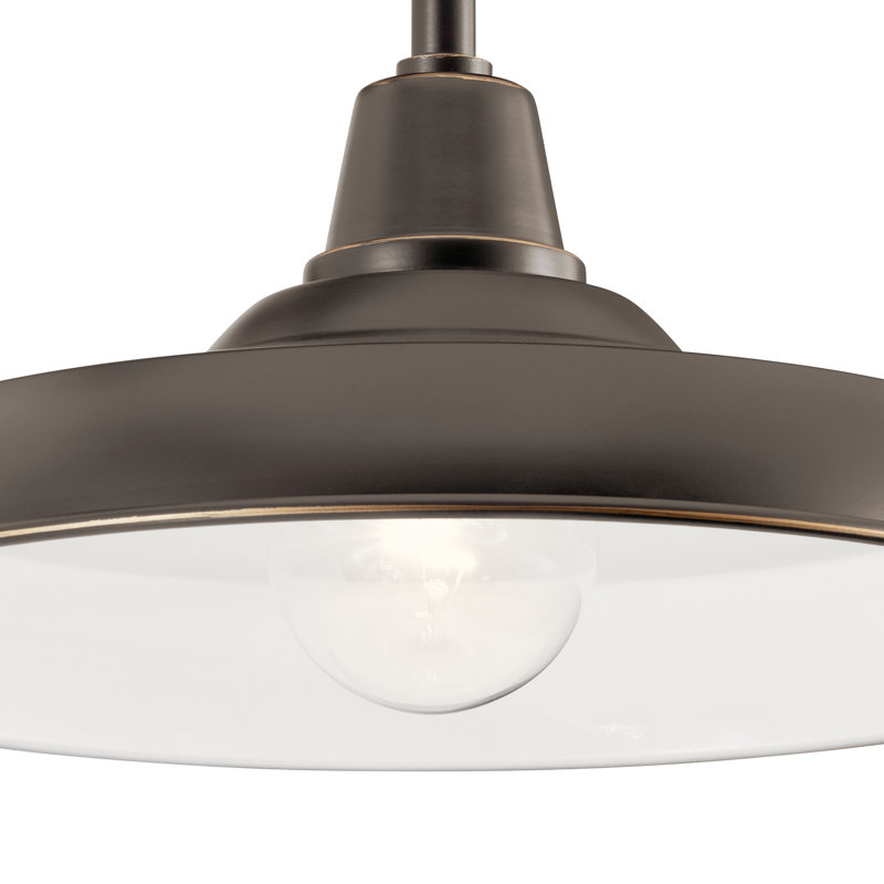 Hemlen Steel Wall Light, 16.25" H x 16.5" W x 23.25" D, Olde Bronze