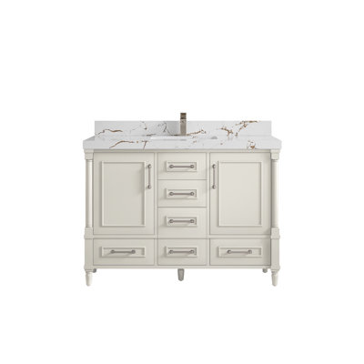 Meuble-lavabo simple avec comptoir 48 po Aberdeen