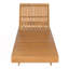 Chaise longue avec coussin de détente-462081548